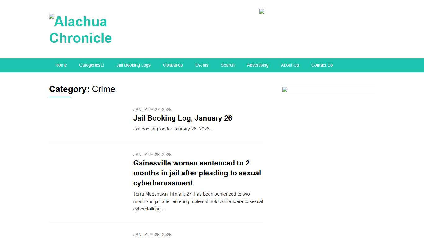 Crime Archives - Alachua Chronicle